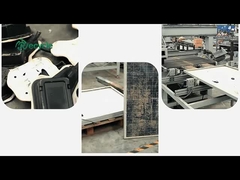 Vollautomatische Produktionslinie für Metallrohstoffe Solarzellen Recyclingmaschine